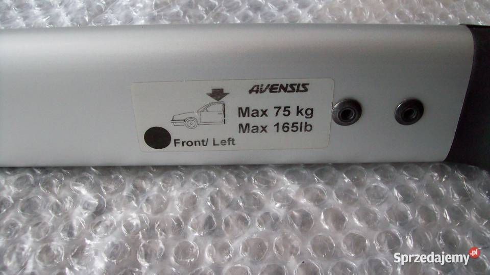 Aluminiowy bagażnik dachowy Toyota Avensisi T25 Reda