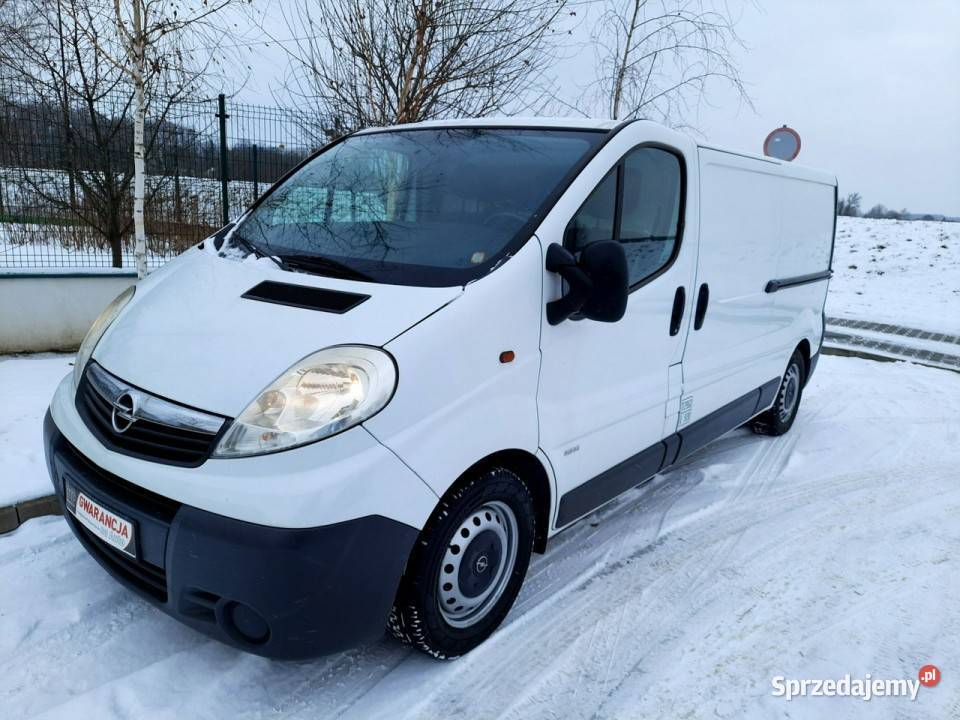 Opel Vivaro 20114 DŁUGI LONG2xDRZWI FV23Rata500 manualna Śrem
