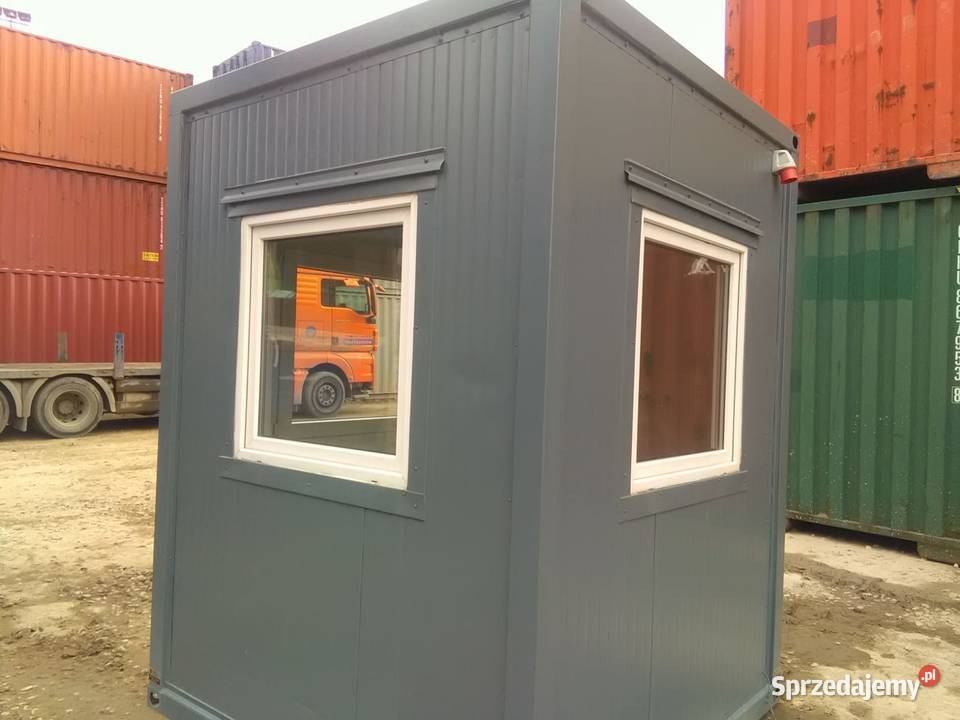 Wynajem stróżówki cieciówki budki wartownicze Magazynowanie