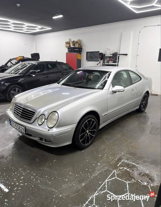 Mercedes CLK 200 20 Kompresor Coupe Elegance 2/3 warmińsko-mazurskie Pasłęk
