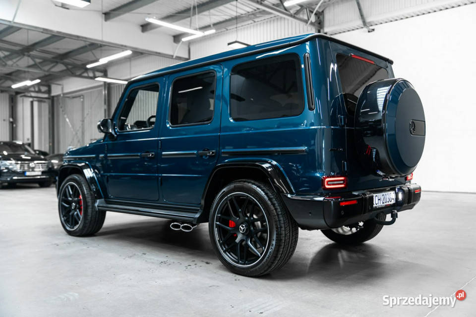 Mercedes G 63 AMG Ocean Blue G Manufaktur podgrzewane fotele