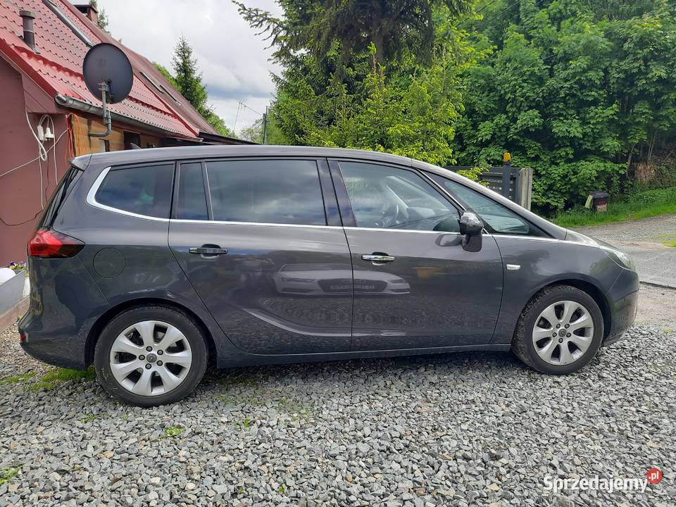 OPEL ZAFIRA C TOURER 2012 R 14 T BENZ 140 NAVI Zafira dolnośląskie Jelenia Góra sprzedam