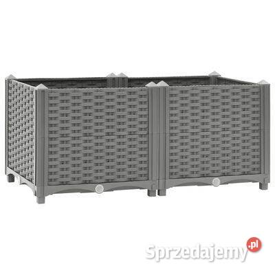 vidaXL Donica do podwyższonej rabaty 80x40x38 Warszawa