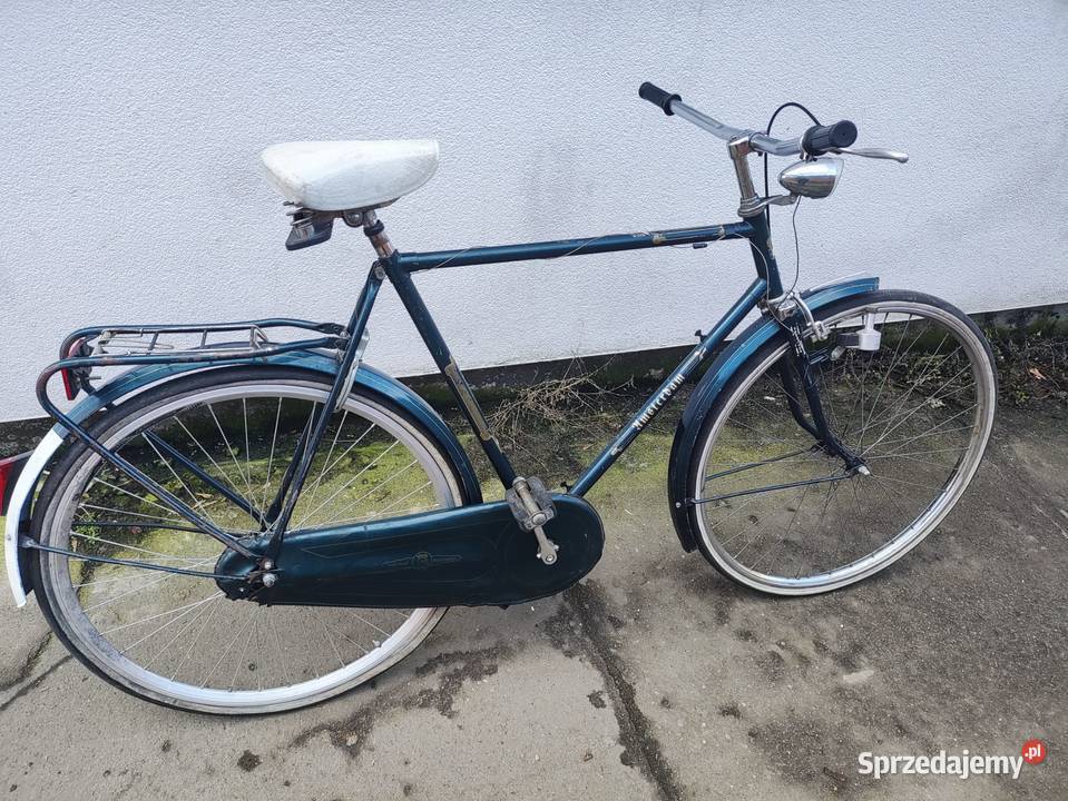 Rower miejski damka zielony Amsterdam Bydgoszcz