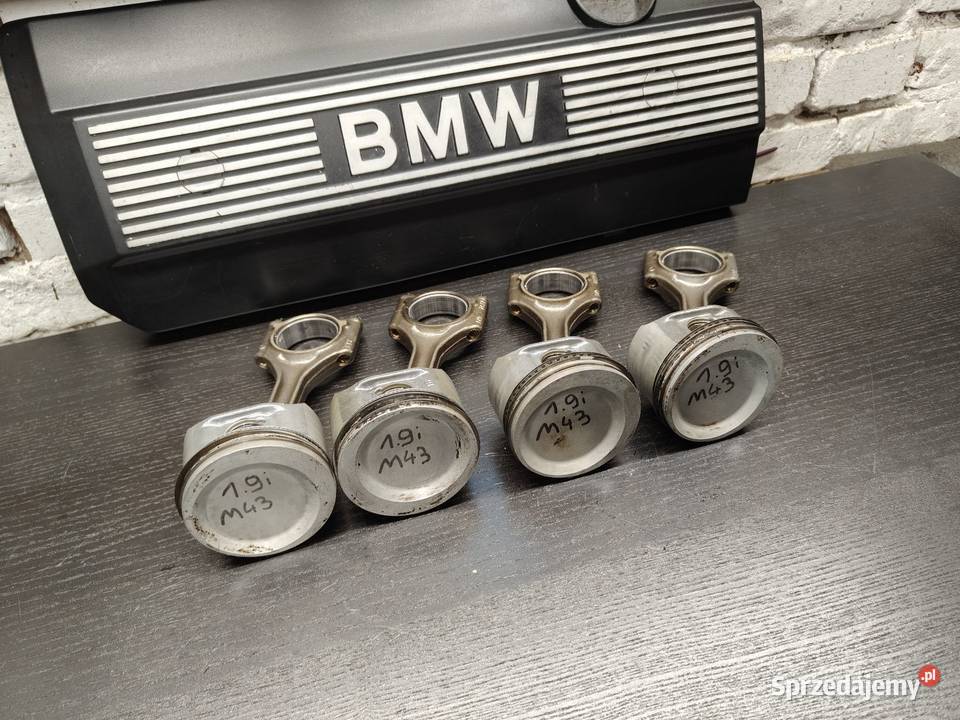 Bmw e46 19 m43 tłoki korby komplet Aleksandrów Łódzki sprzedam