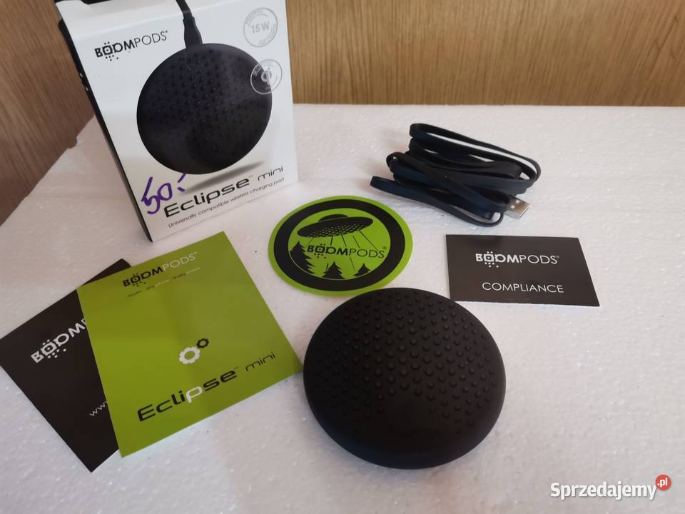 Ładowarka indukcyjna Eclipse mini Boompods 10W Telefony i Akcesoria Trzcianka