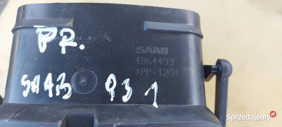 Kratka nawiewu prawa 4364493 Saab 93 9802