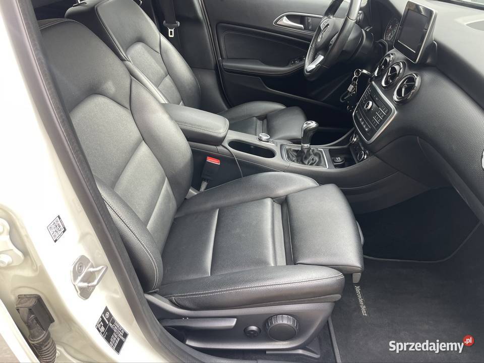 Mercedes Benz A klasa 2017 Bi Xenon Skóra Alu nawigacja dolnośląskie Jelenia Góra