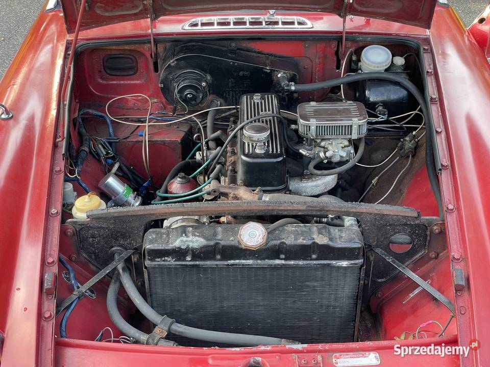 MG B cabrio 1800ccm 1969 r 72420km Bielsko-Biała sprzedam