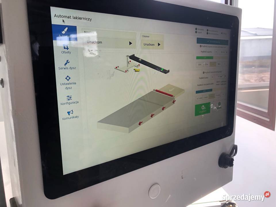 Automat lakierniczy DMS 6004S nie makor cefla Produkcja kujawsko-pomorskie Bobrowo