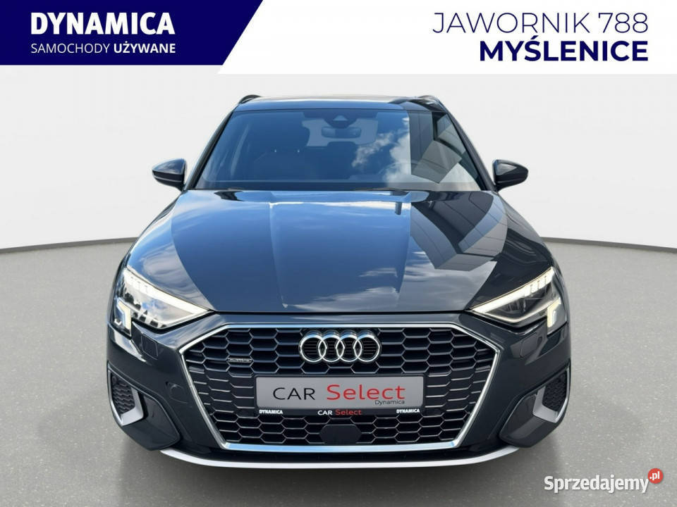Audi A3 Sportback VAT 23 Advanced 40TFSI 190 podgrzewane fotele Myślenice