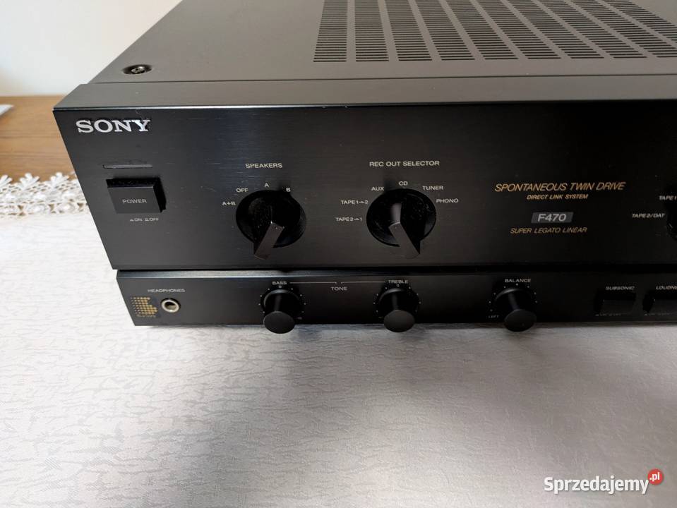 Sony TA F470 Wzmacniacz Poddębice