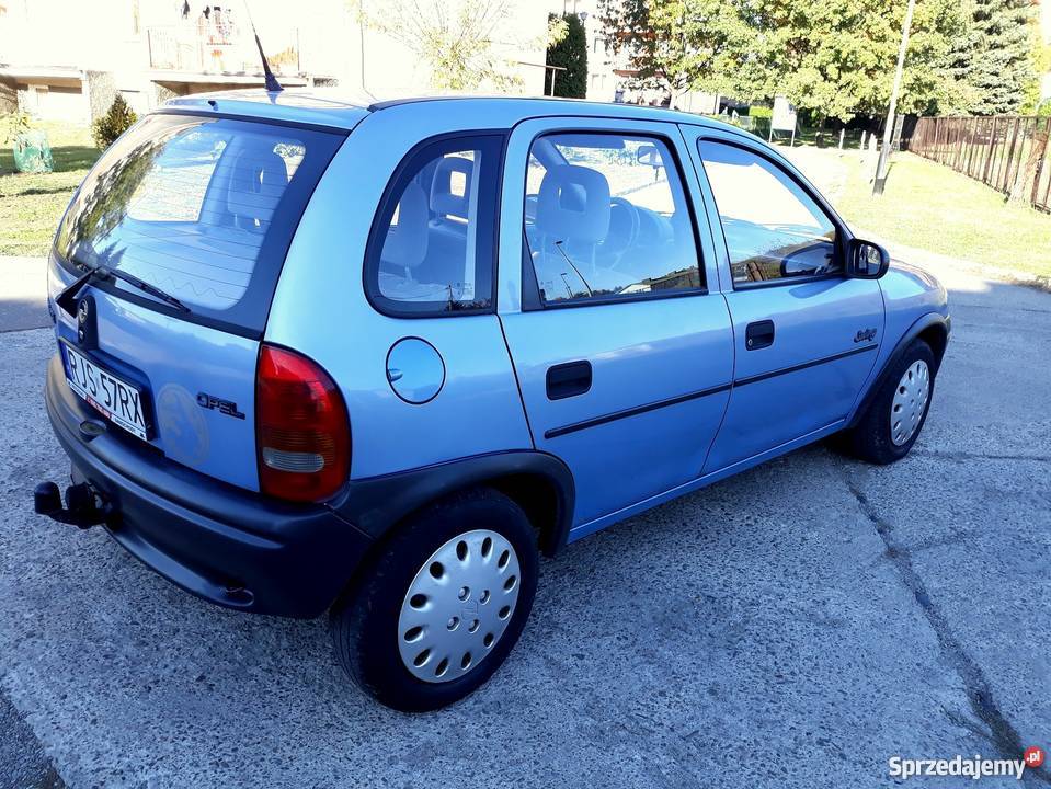 Opel Corsa B 12 5drzwi Dobra niebieski Jasło sprzedam