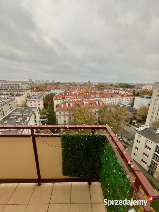 10 piętro Panorama Warszawy Balkon Bezpośrednio Rok budowy 1965 Warszawa