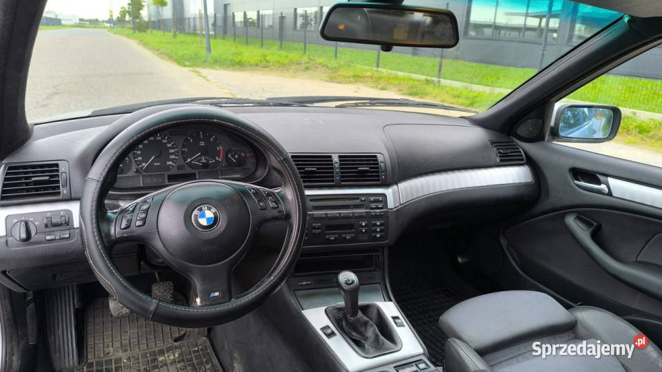 BMW 320 320D E46 Lift 2004r Klima Skórzane Sedan / Limuzyna łódzkie Pabianice sprzedam