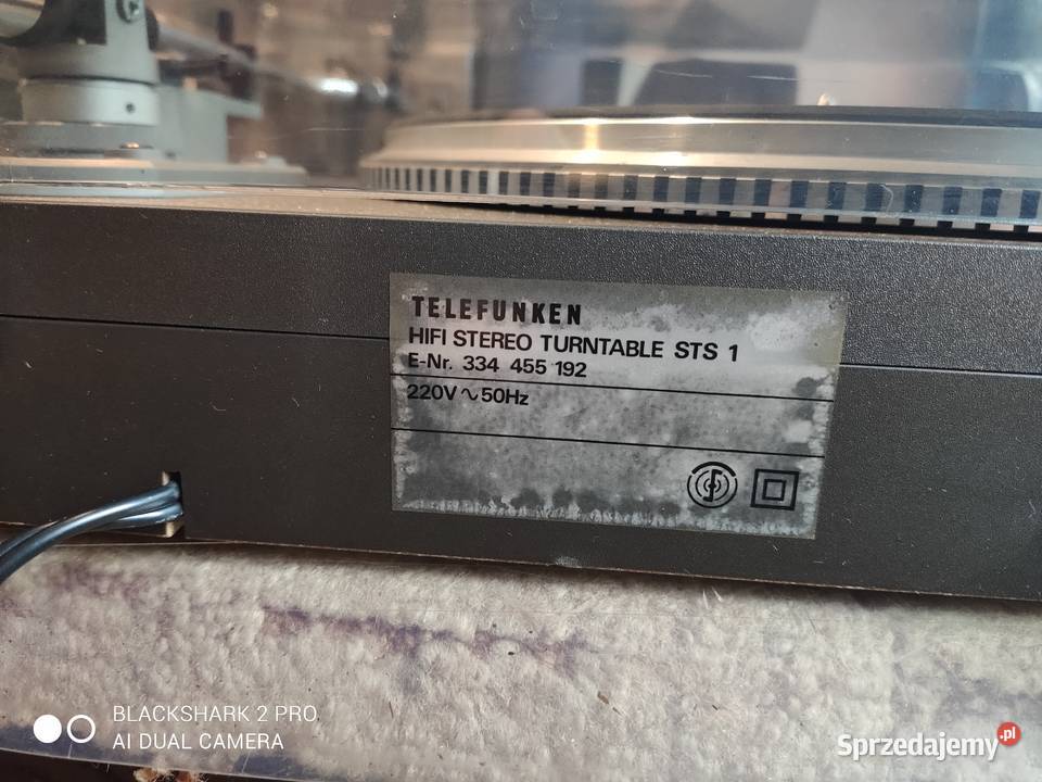 gramofon Telefunken STS 1 Mosty Sprzedajemy.pl