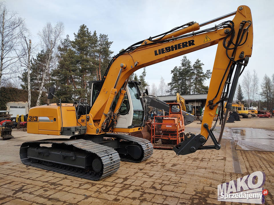 Liebherr R313 Litronic R 313 312 315 ZX DX EC Ostrowiec Świętokrzyski