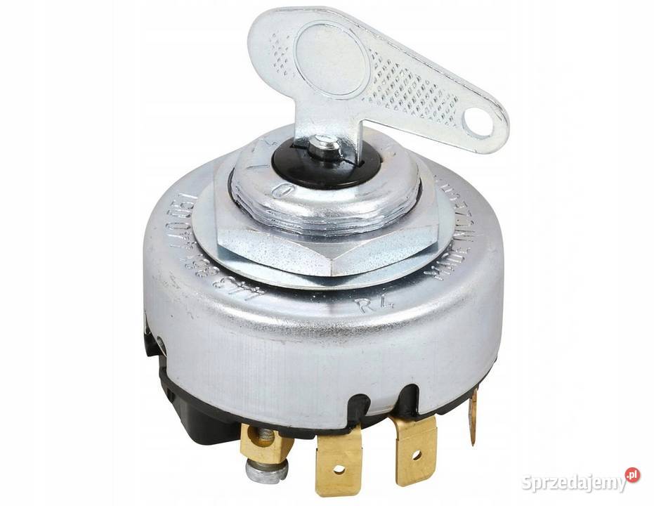 Stacyjka z kluczykiem metalową nakrętką Zetor Tyczyn