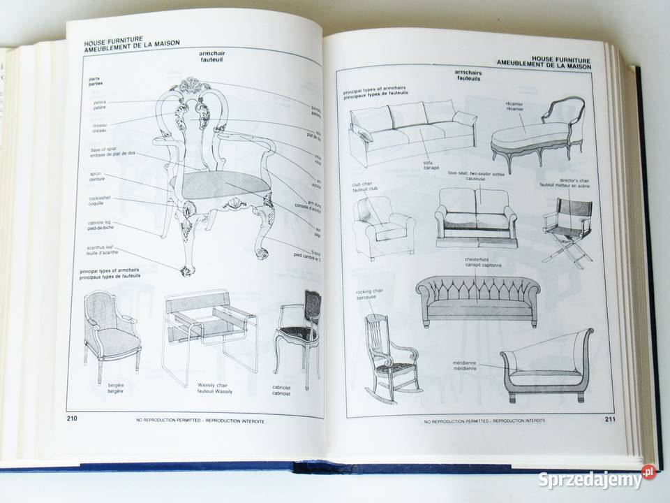 Angielski i Francuski słownik obrazkowy Kraków sprzedam
