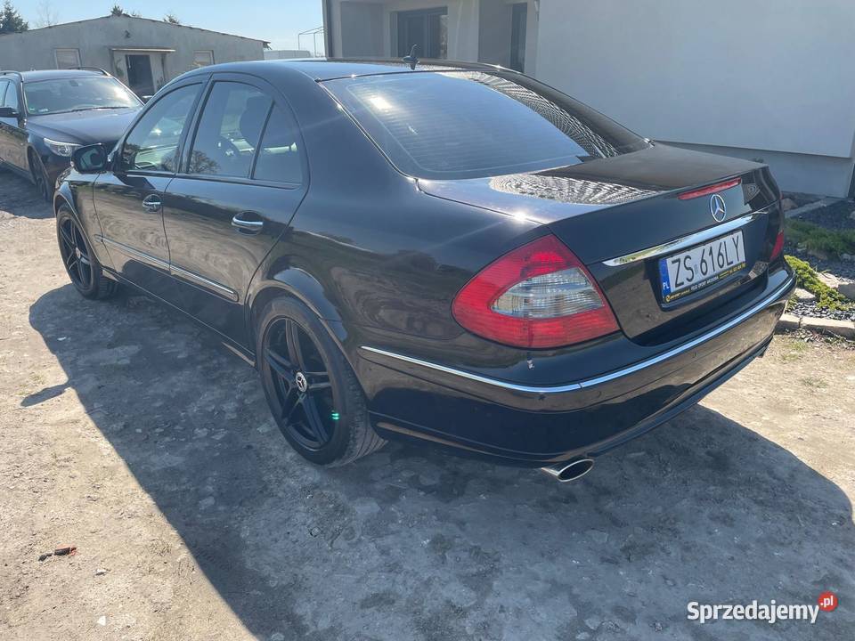 Mercedes E klasa W211 E280 30 v6 benzyna 4matic Szczecin