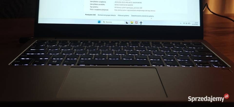 Lenovo Ideapad S530 13IWL i58265U RAM 8GB SSD Liczba rdzeni 4 mazowieckie Warszawa sprzedam