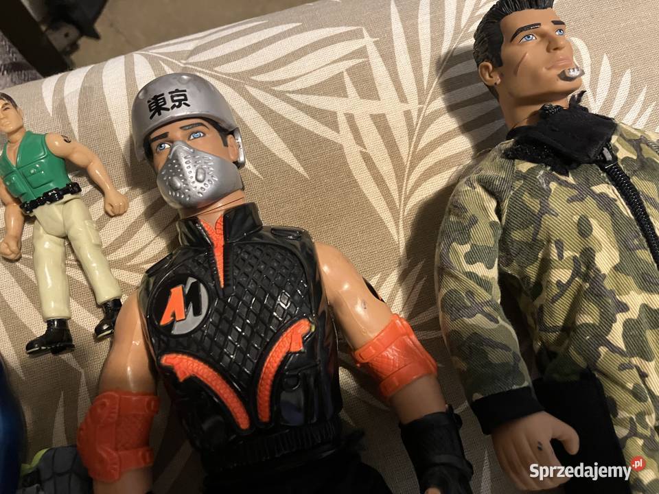 CAŁOŚĆ Acion Man Hasbro zabawki lata 90 i małopolskie Kraków sprzedam