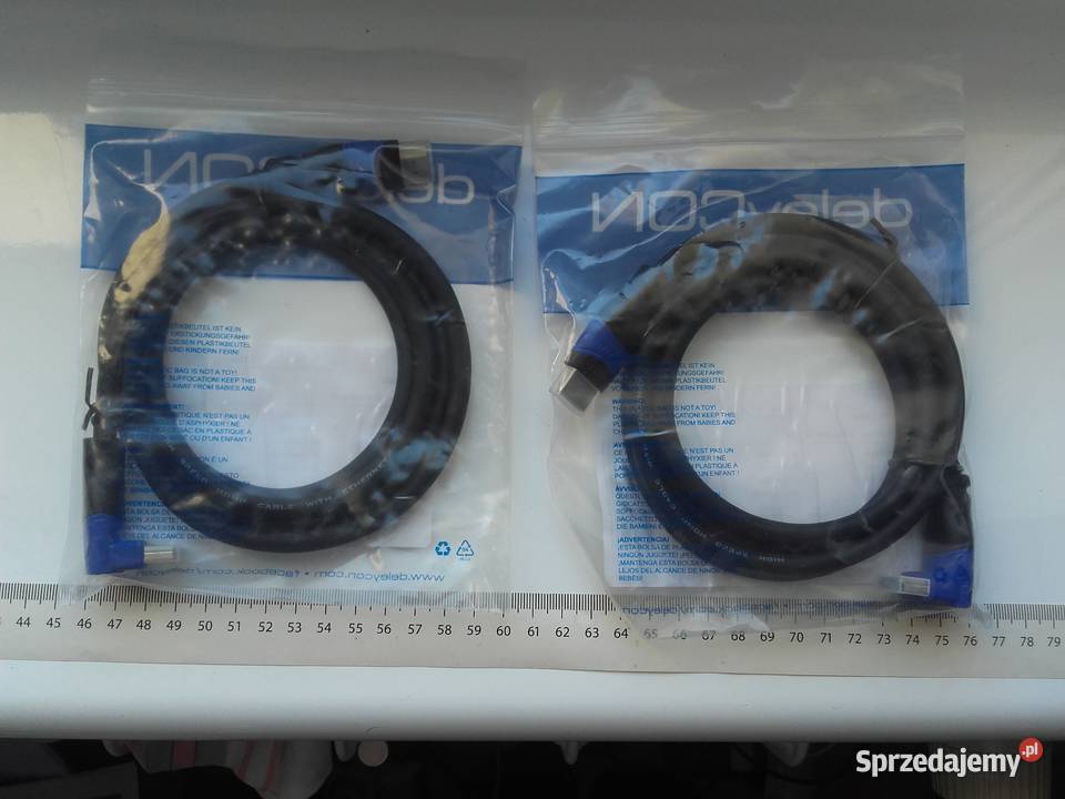 Kabel deleyCON MK237 HDMIHDMI 15m kąt 90 HDMI20a Bydgoszcz