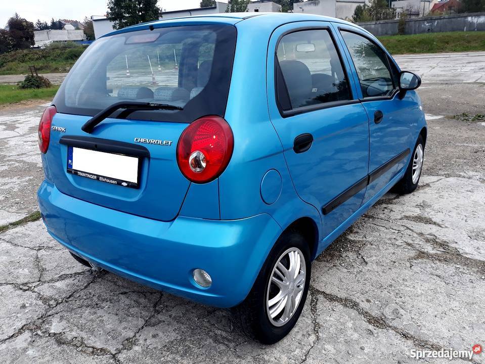 Chevrolet Spark 2007 Wspomaganie Mały Przebieg Hatchback Spark Samochody osobowe podkarpackie