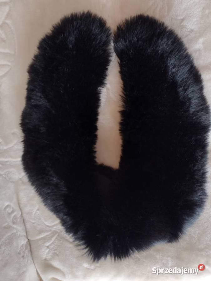 ZaraDuży futrzany kołnierz szal futerko etola małopolskie Kraków