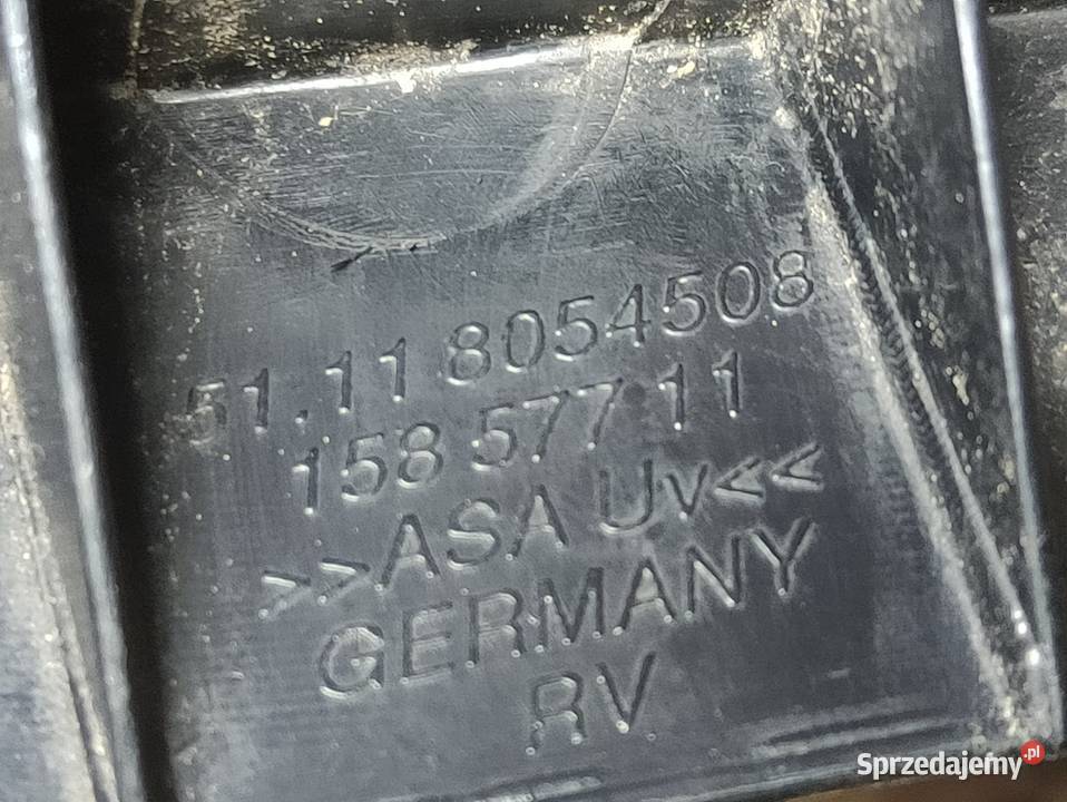 Kratka Zderzaka Halogenu Prawy Przód BMW 4 F32 Pleszew