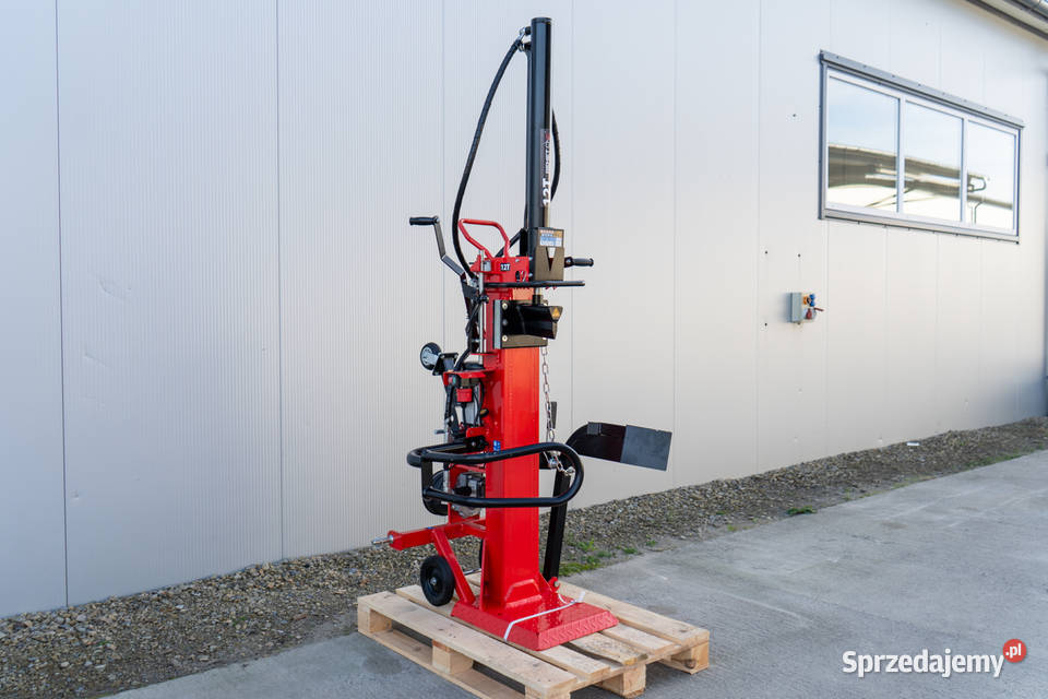 Łuparka hydrauliczna WOM + elektryczna do DREWNA == REMET 12TON