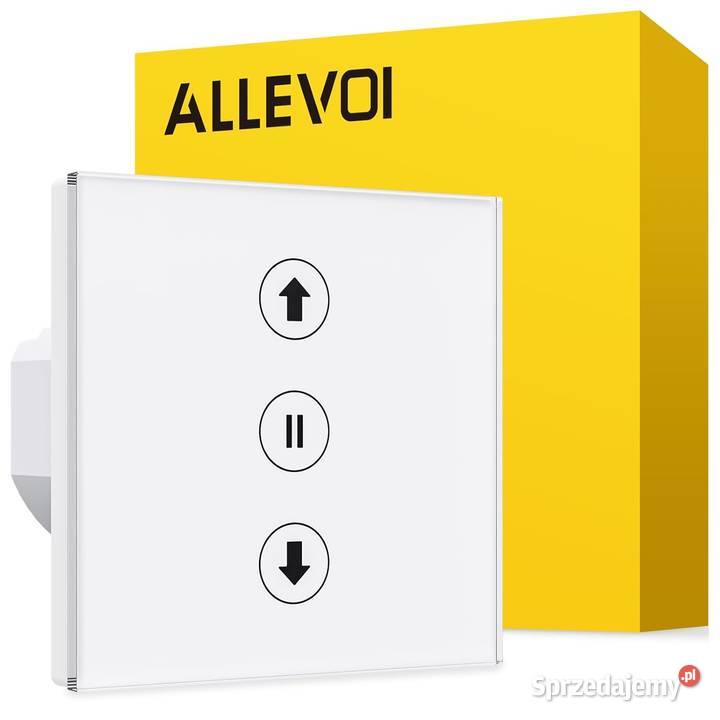 Allevoi dotykowy przełącznik żaluzji wifi Włączniki i ściemniacze sprzedam