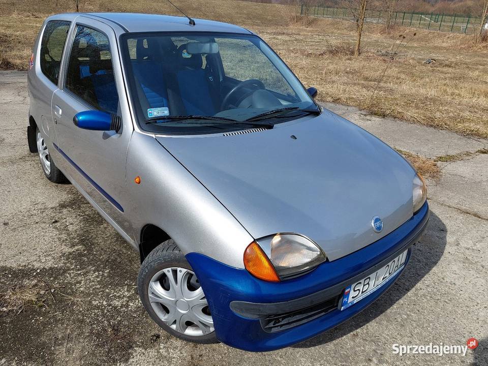 Fiat Seicento 900 BRUSH Zadbany Oszczędny 39KM Sucha Beskidzka
