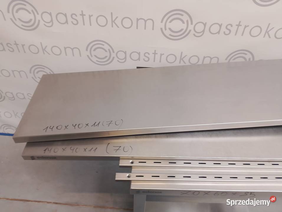PÓŁKA 2 POZIOMOWA 140x40 dolnośląskie Wrocław