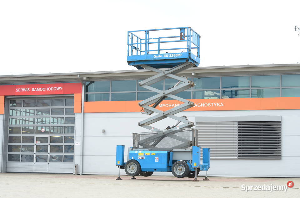 Podnośnik nożycowy GENIE GS 3268 RT 250 podkarpackie Jasło