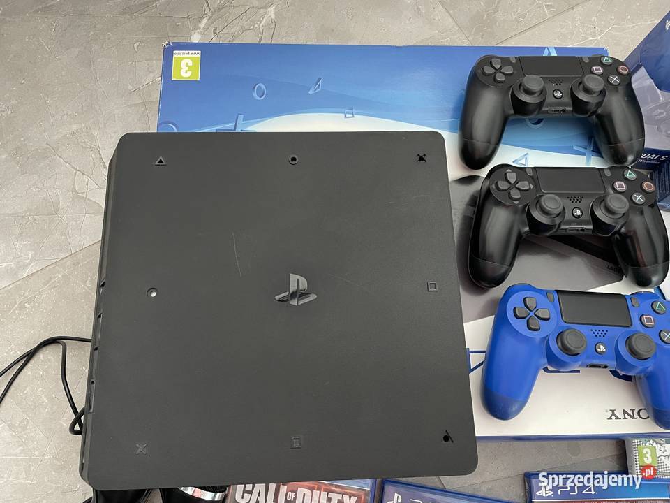 Sony 4 Slim 500GB Pady Kamerka Mikrofon Gry Inowrocław