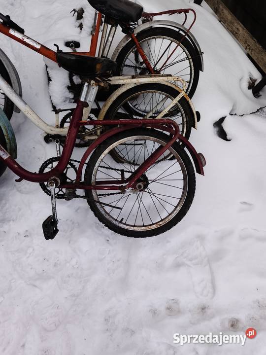 Rowery z prl Bychawa