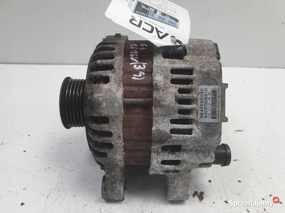 Citroen C4 16 16V ALTERNATOR 9640088080 Janów
