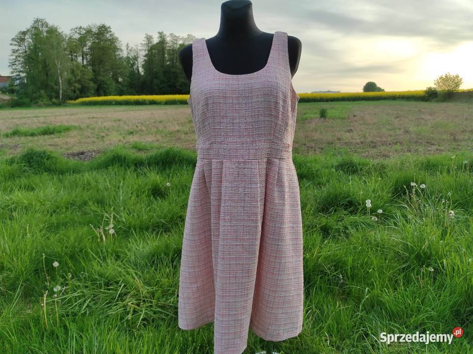 Elegancka sukienka z podszewką 42 XL 44 XXL Płock sprzedam