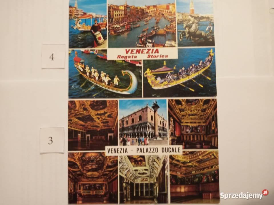 POCZTÓWKI VENEZIA Zestaw 31 Antyki, Sztuka, Kolekcje zachodniopomorskie Szczecinek sprzedam