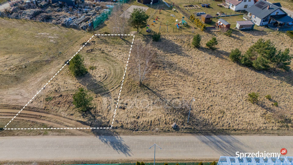 Sprzedaż działki 935m Bożepole Małe sprzedam