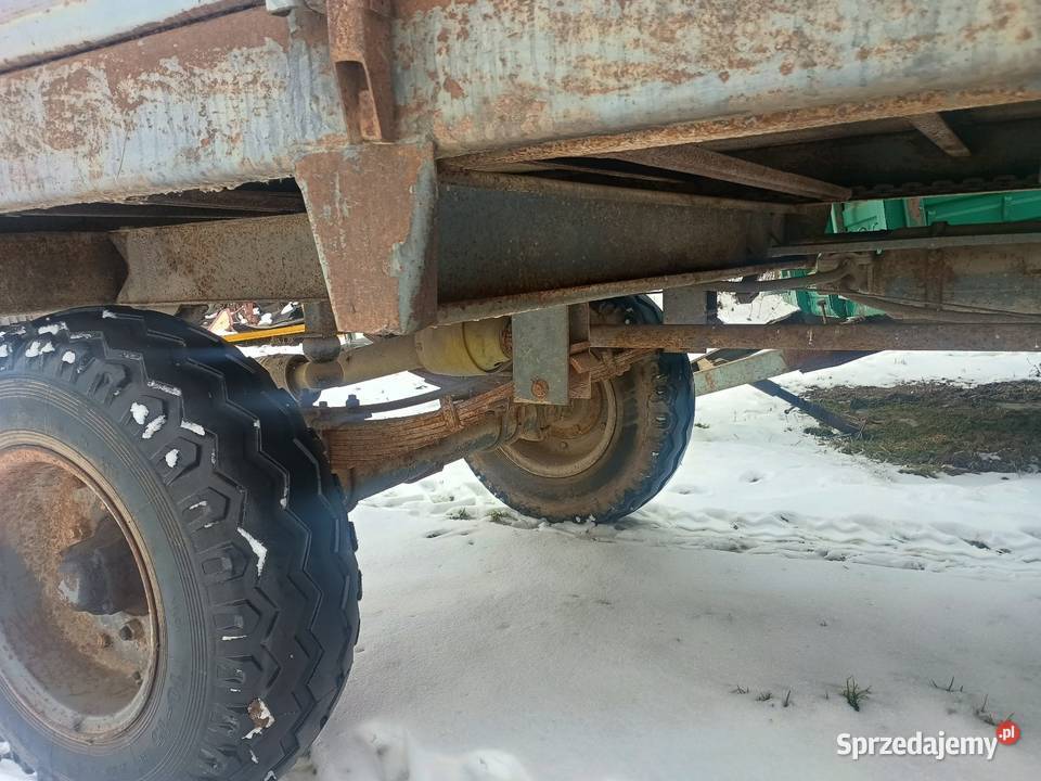 Rozrzutnik obornika Czarna Białostocka dwuosiowy nieuszkodzony świętokrzyskie Chobrzany sprzedam