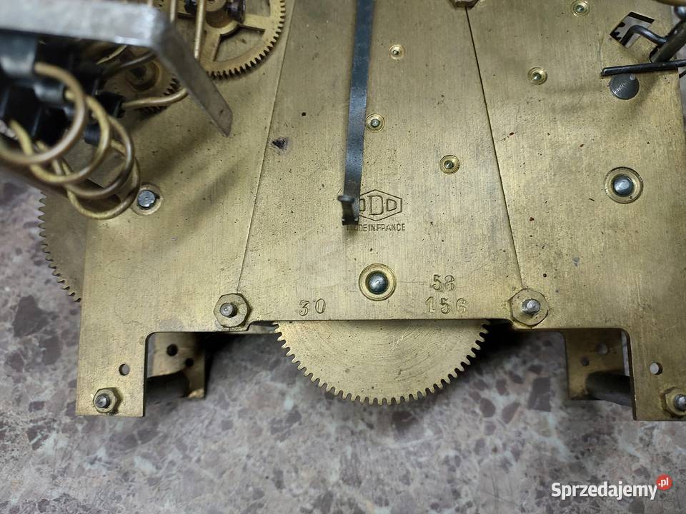 M143 Mechanizm starego zegara ODO kwadransowy Tczew