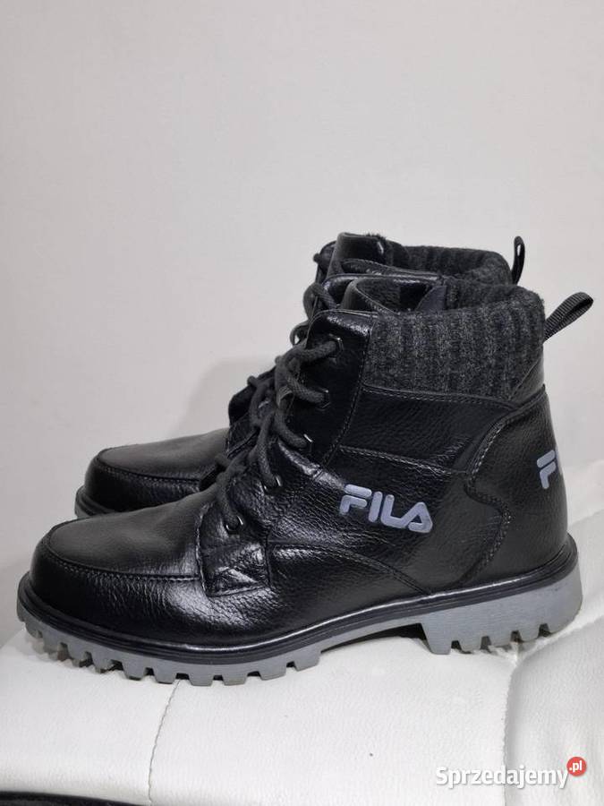 Fila 38 czarne ocieplane trapery zimowe inna sprzedam