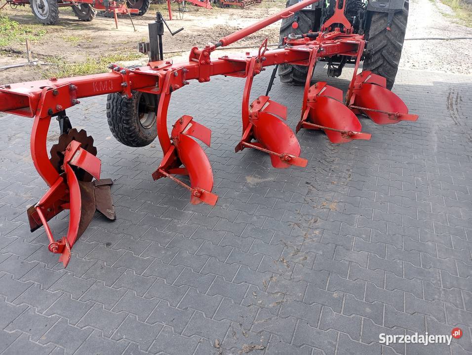 Pług zagonowy Akpil KMJ 41 5skib nie agro Masz nieuszkodzony Radom