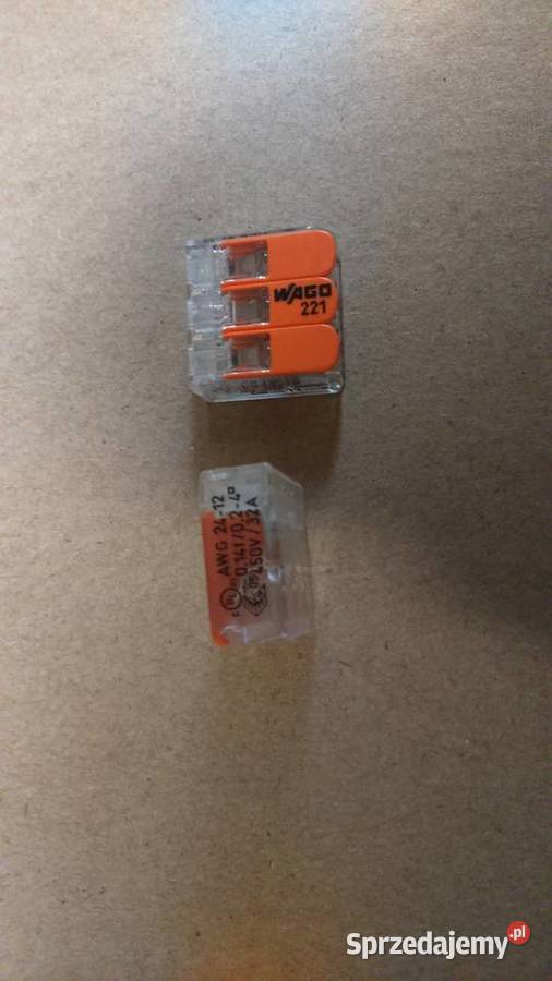 złączki wago 4 X 25 mm 100 sztuk Kraków