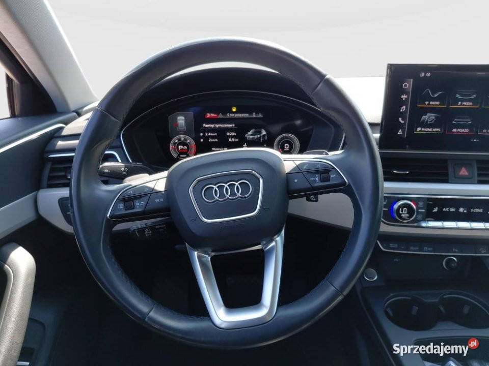 Audi A4 Allroad 2021r Faktura 23 Bogate Wnętrze automatyczna Warszawa