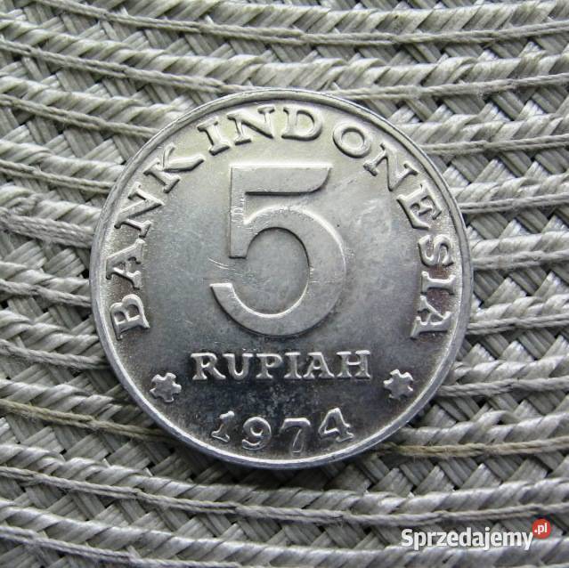 Indonezja 5 Rupi 1974r FAO Kalisz sprzedam