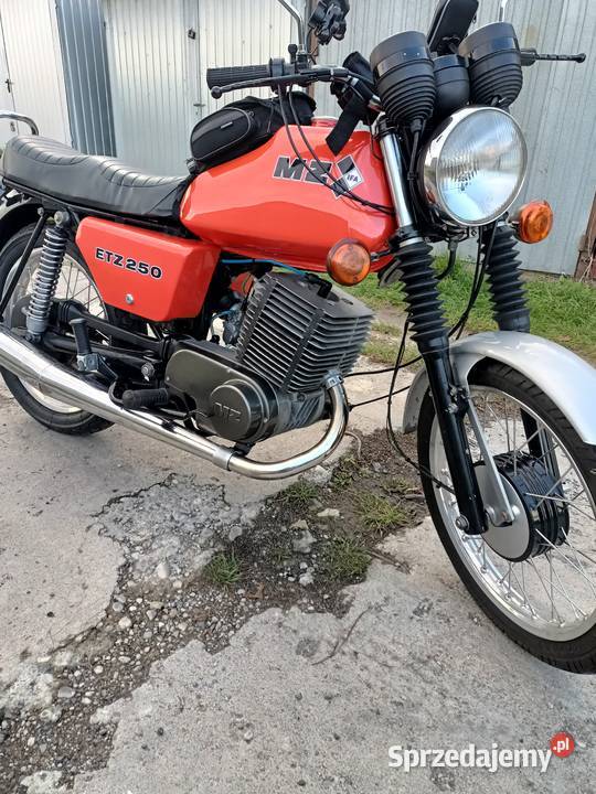 MZ ETZ 250 DDR śląskie Sosnowiec