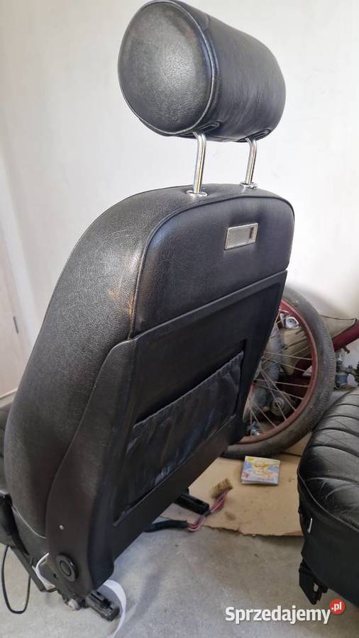 Jaguar XJ40 XJ12 XJ6 fotele kanapa czarne Słupca sprzedam